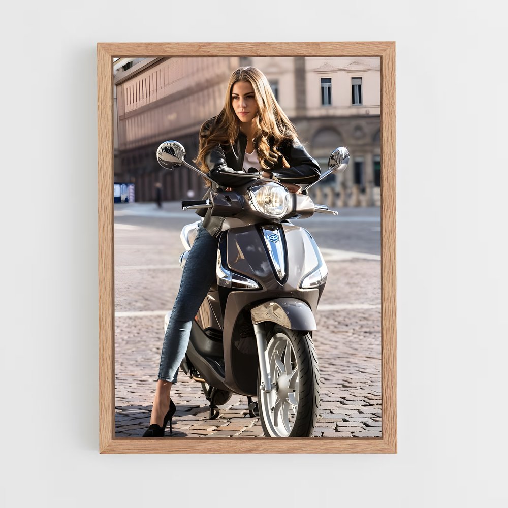 Poster Serenity dans le Chaos – affiche Piaggio (vue 4)